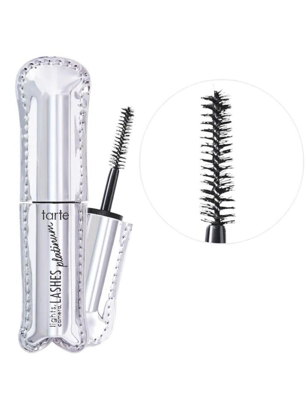 Tarte Lights Camera Lashes Platinum Mascara | NEW | Black | Travel Size 2mL